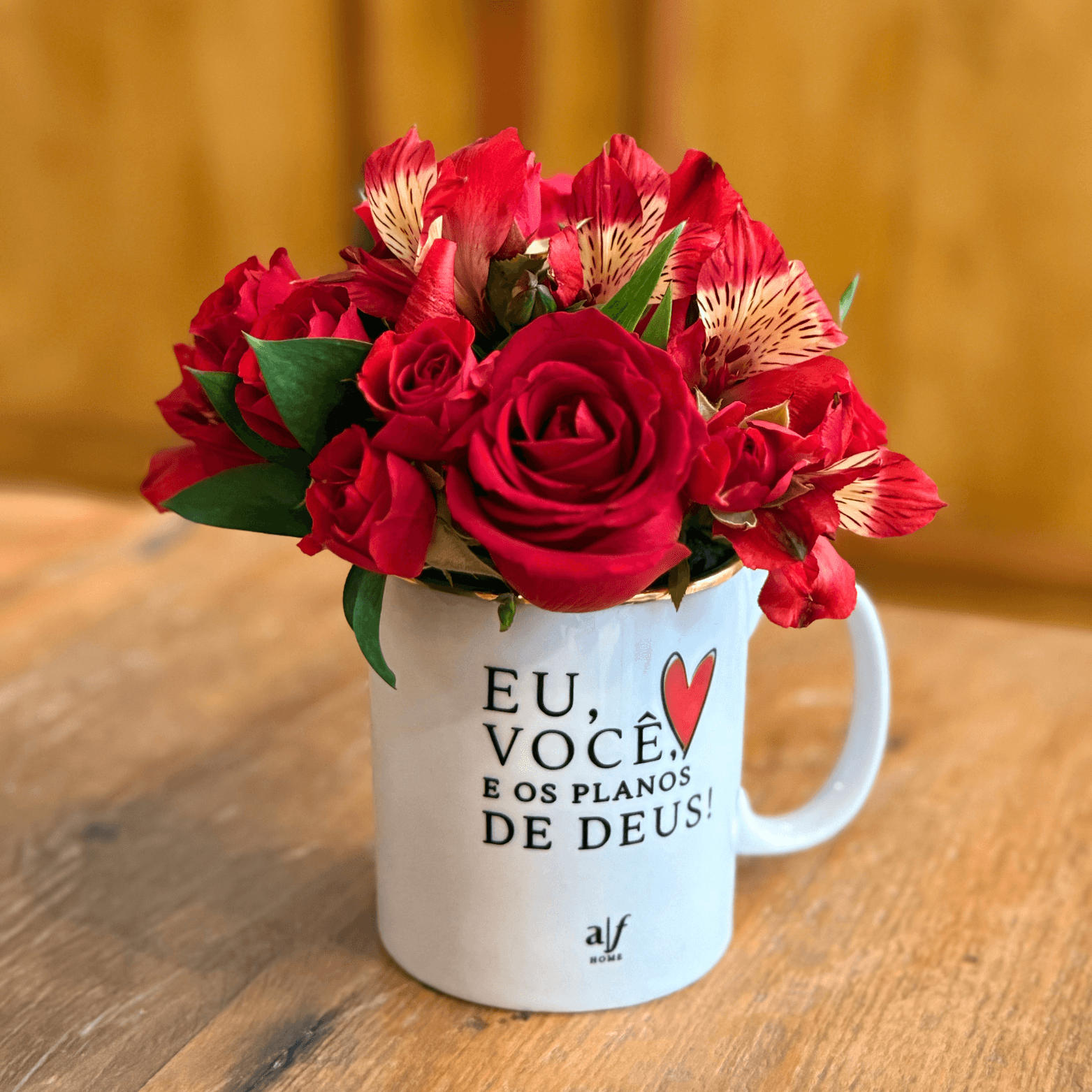 Caneca Flor (Eu & Você)