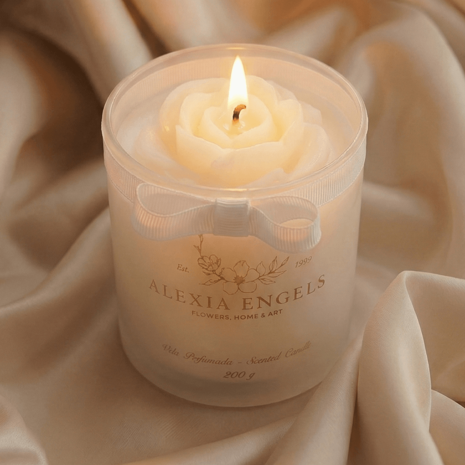 Vela Perfumada - Rosas Búlgaras 200g