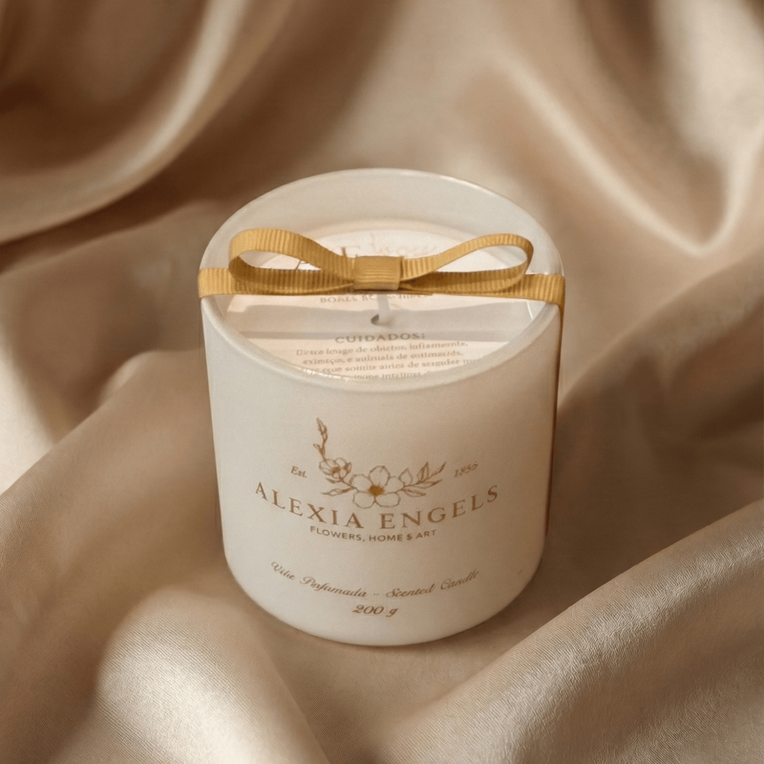 Vela Perfumada (Lisa) - Rosas Búlgaras 200g