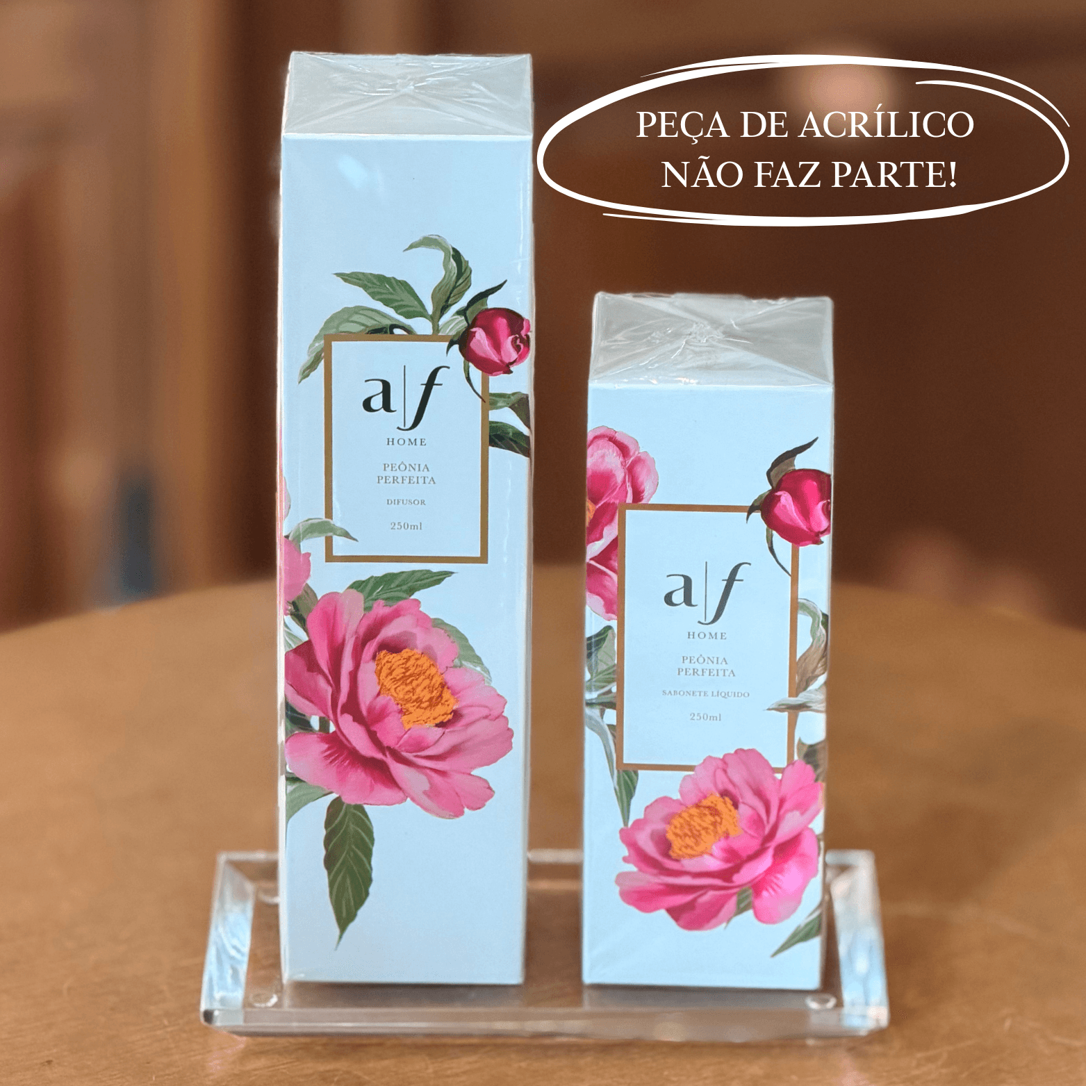 Kit: Difusor e Sabonete - Peônia Perfeita